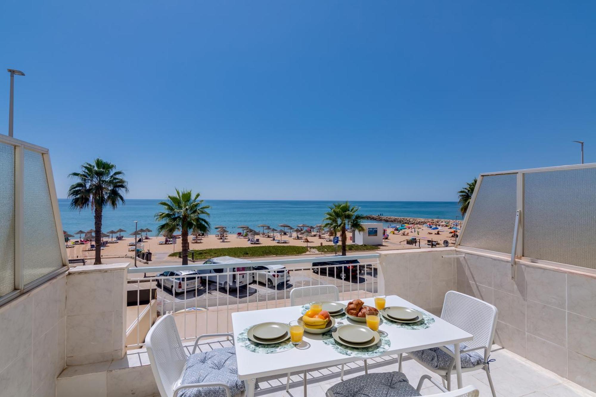 Al - Oceano T2 Frente Mar Quarteira Apartment Ngoại thất bức ảnh